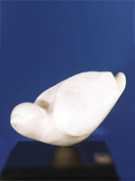 Noah's Dove / 1998 / alabaster